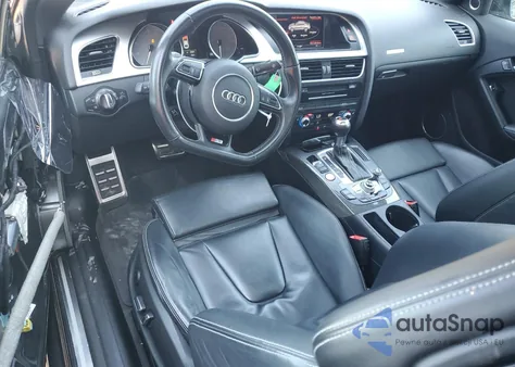 2016 Audi S5 Premium Plus из США, поврежденный, VIN WAUC4AFR0GA015144